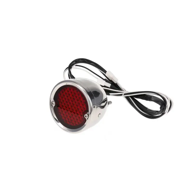 Tail Light Assembly - Red Lens - 29 Red Sequential LED -  Stainless Housing - 54-59 Chevy GMC Stepside Truck