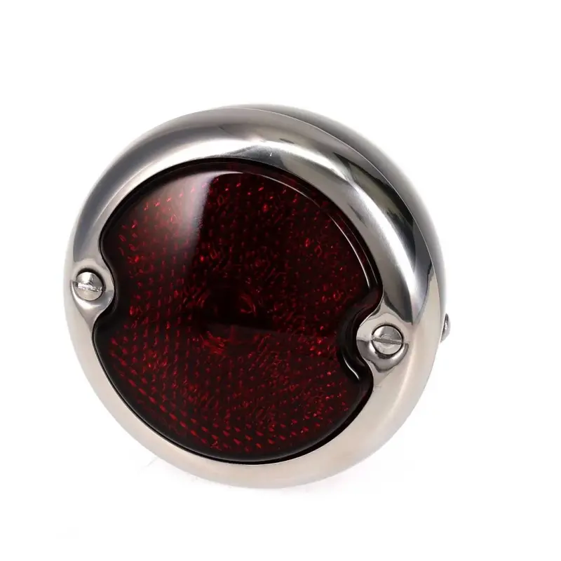 Tail Light Assembly - Red Lens - 19 Red LED - Black Housing - LH - 48-52 Ford F1 F2 F3 Truck