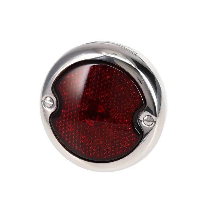 Tail Light Assembly - Red Lens - 19 Red LED - Stainless Housing - RH - 48-52 Ford F1 F2 Truck