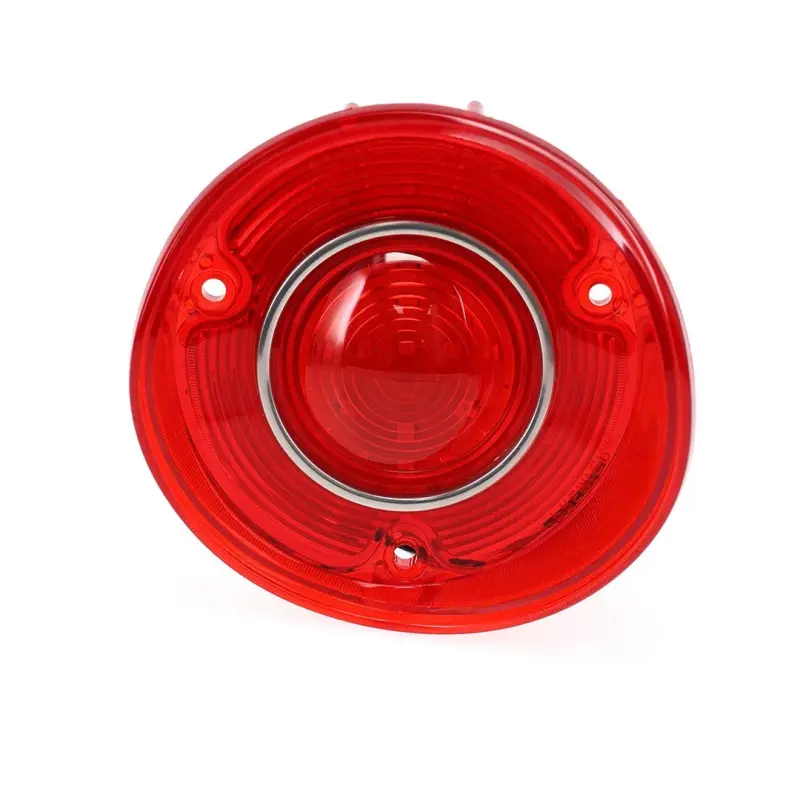 Tail Light Lens - Red - 42 Red LED - Stainless Bezel - RH - 72 Chevelle Malibu