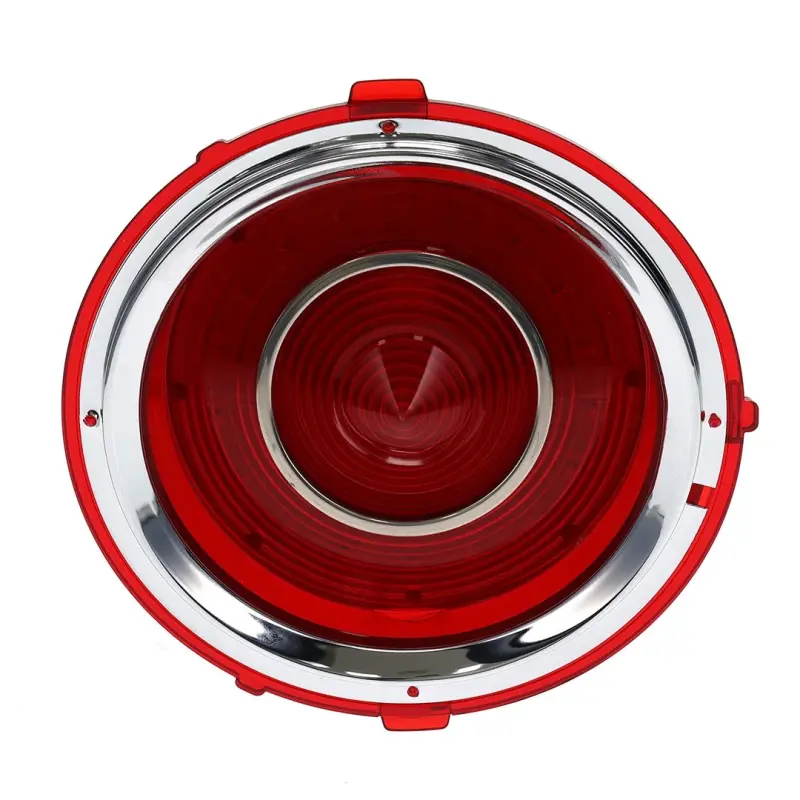 Tail Light Lens - Red - 30 Red LED - Stainless Bezel - LH - 70-73 Camaro