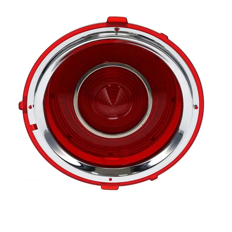 Tail Light Lens - Red - 30 Red LED - Stainless Bezel - RH - 70-73 Camaro