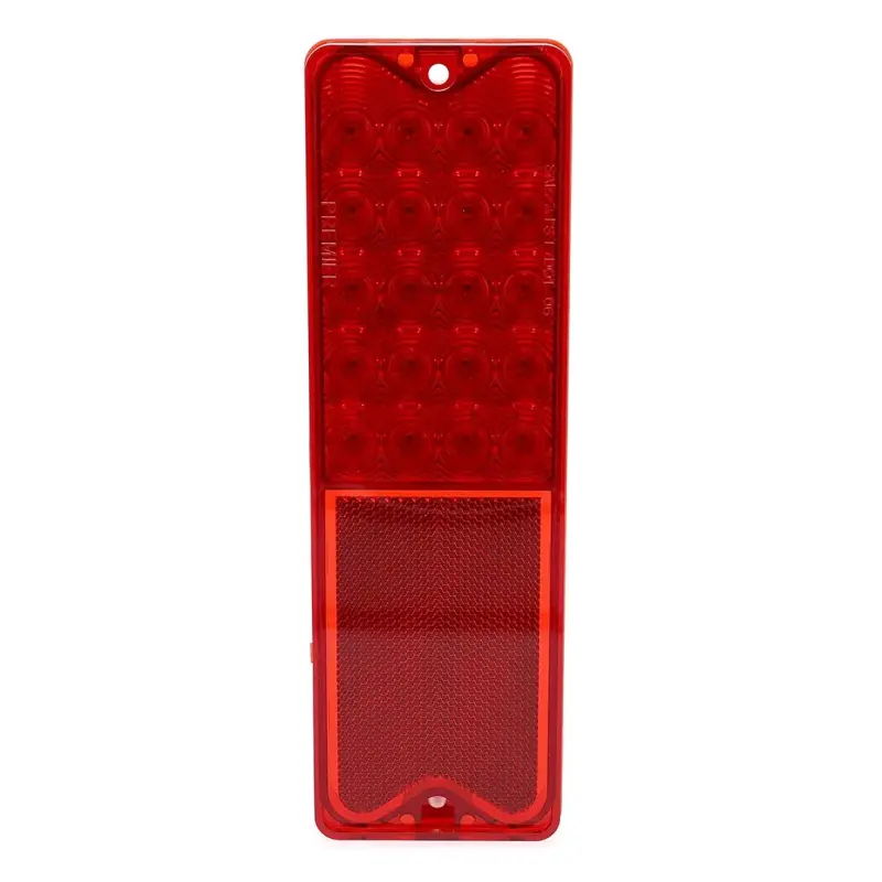 Tail Light Lens - Red - 20 Red Sequential LED - 67-72 Chevy GMC CK Fleetside Truck Blazer Jimmy