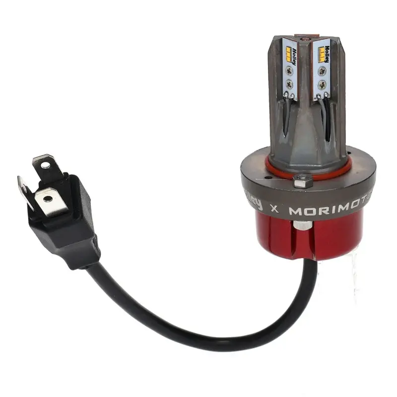 RetroBright LED Forward Facing Light Bulb - Replacement Bulb - Classic White 3000K 7 or 5x7 - Standard H4 Wiring - High and Low Beam - 3 Pin