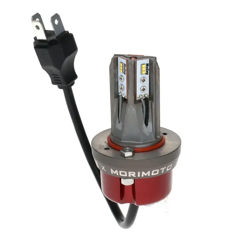 RetroBright LED Forward Facing Light Bulb - Replacement Bulb - Bright White 5700K 7 or 5x7 - Standard H4 Wiring - High and Low Beam - 3 Pin