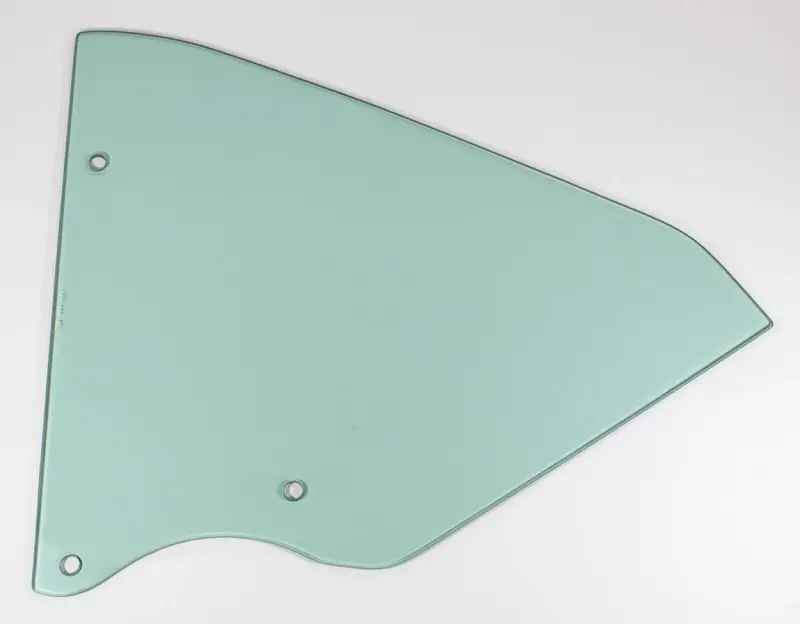 Quarter Glass - Green Tint - LH or RH - 66-67 Chevy II Nova Coupe