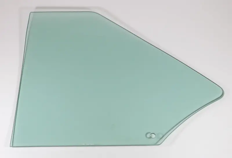 Quarter Glass - Green Tint - RH - 68-72 Chevy II Nova Coupe; 71-72 Ventura Coupe