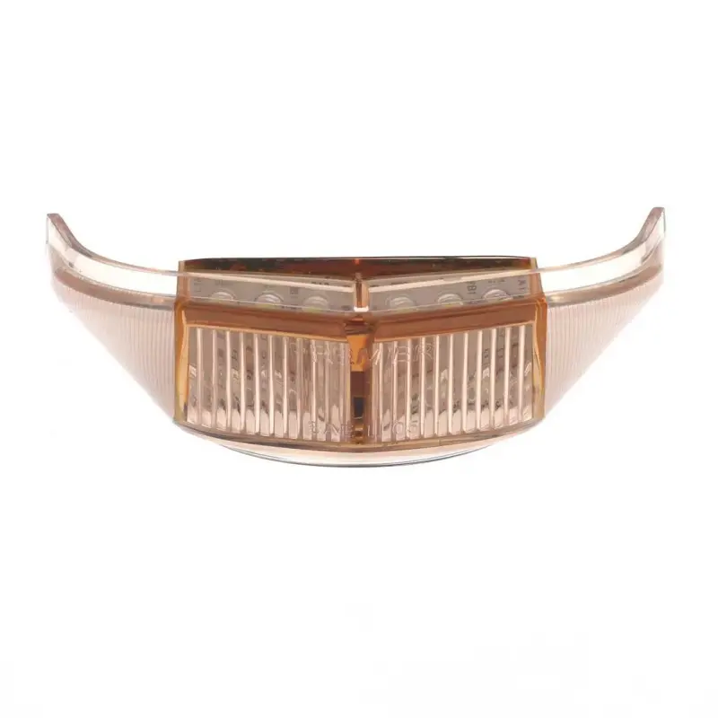 License Plate Lamp Lens - Clear - 12 White LED - 12V - 55-66 Ford F100 F250 Flareside Pickup Truck