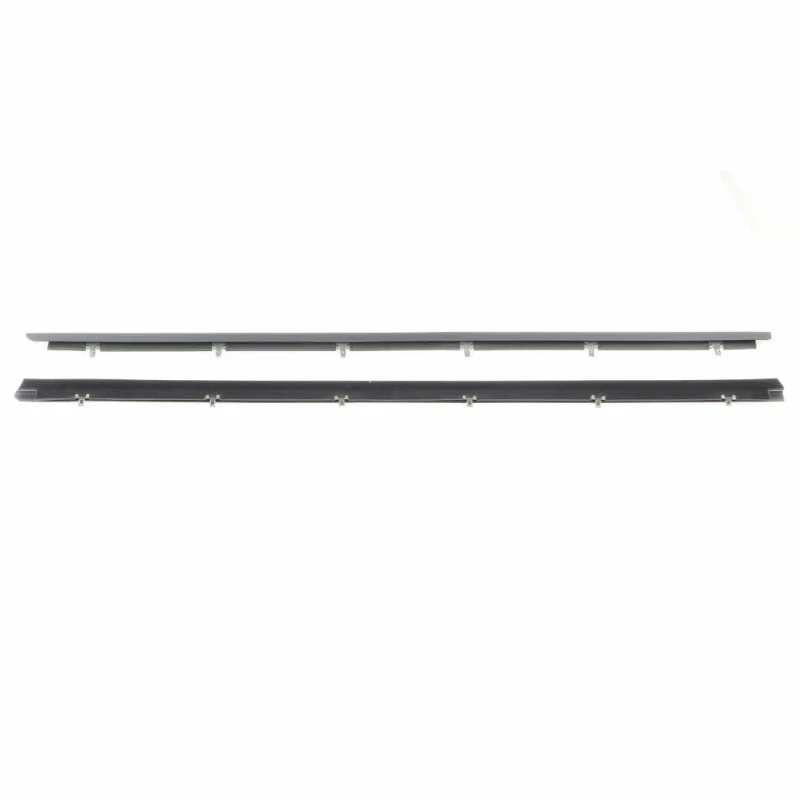 Front Door Beltline Window Felts - Outer Pair - Clip-On - 88-98 Chevy GMC CK OBS Truck SUV