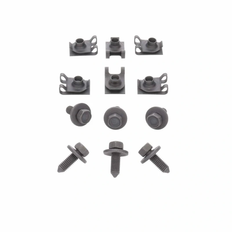 Leaf Spring Front Eye Bracket Bolt and Nut Kit - 67-69 Camaro Firebird 68-69 Nova