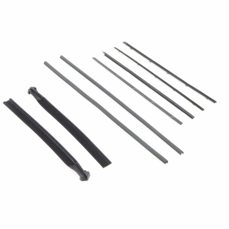 Door Glass Seal Kit - 8pcs - 69-72 Chevy Blazer GMC Jimmy