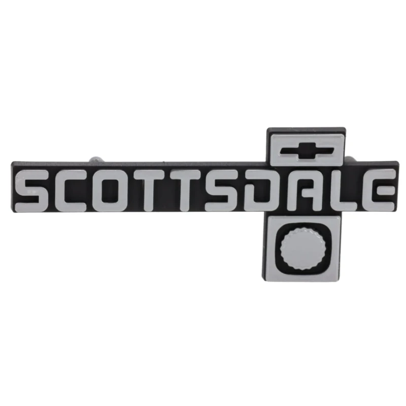 Dash Emblem - Scottsdale - 81-88 Chevy CK Truck SUV