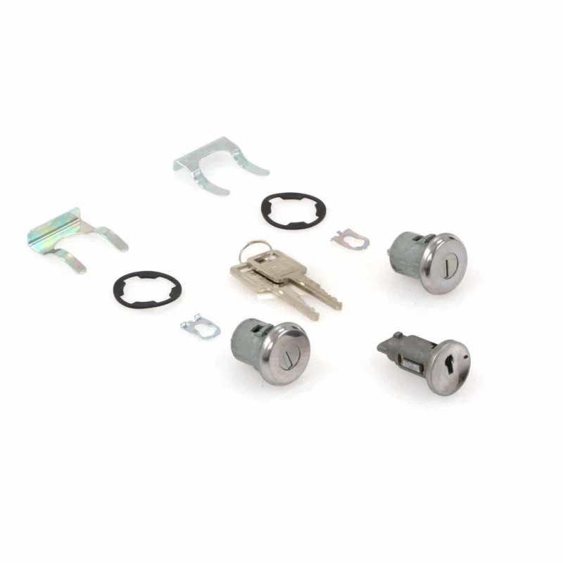 Ignition-Door Lock Cylinder Set - 69-72 Chevy GMC CK Truck