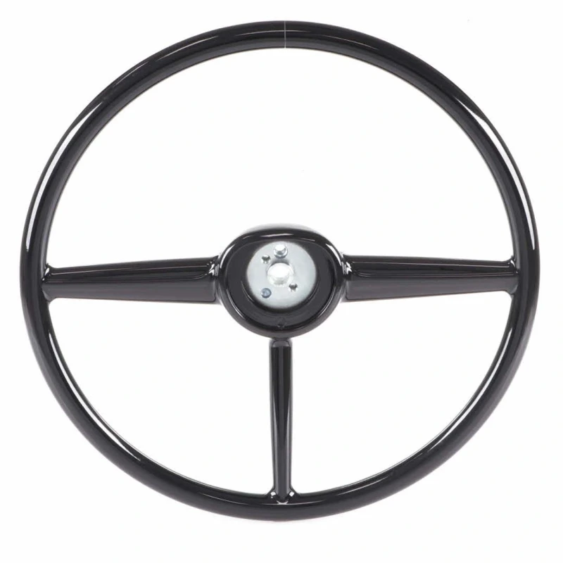Steering Wheel - Black - 47-53 Chevrolet GMC Truck