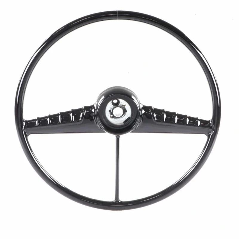 Steering Wheel - Black - 54-56 Chevrolet GMC Truck