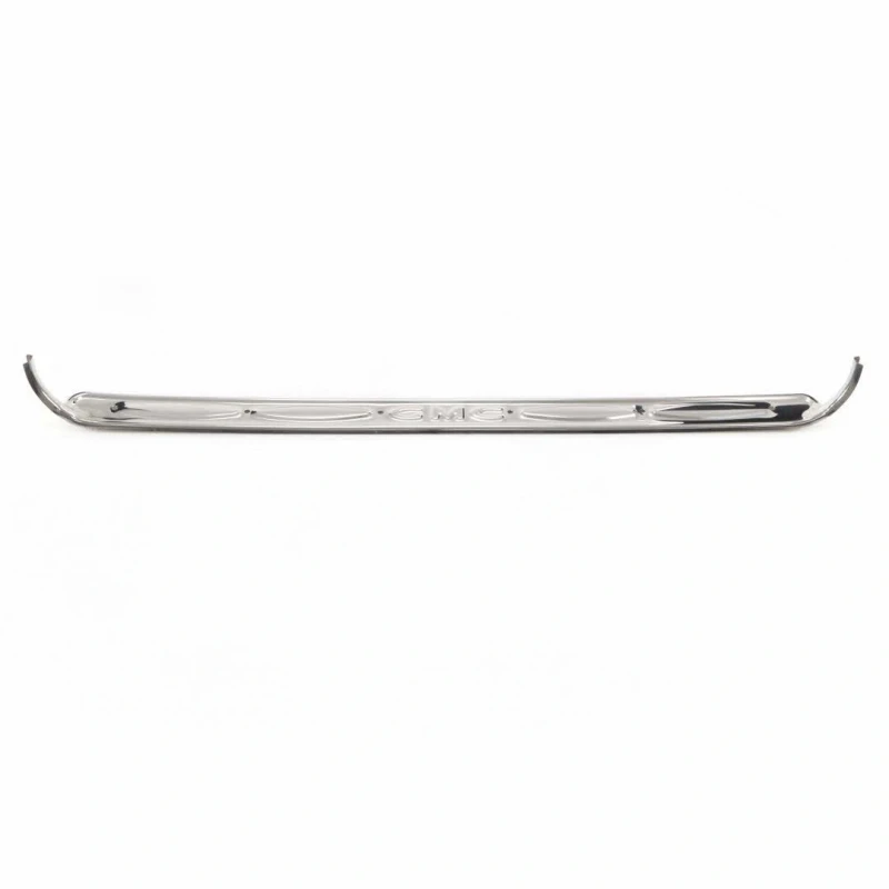Sill Plate - Polished Stainless with GMC logo - 60-66 GMC CK Truck
