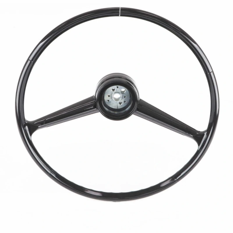 Steering Wheel - Black Standard - 60-65 Chevrolet GMC CK Truck