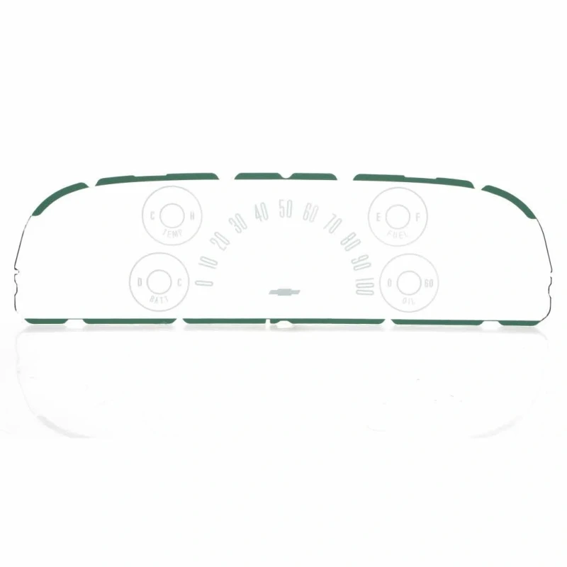 Instrument Cluster Lens - with gauges - 60-63 Chevy CK Truck