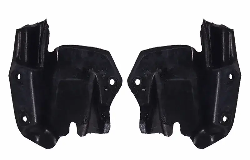 Door End Cap Filler Seals - LH/RH Pair - 66-67 Dodge Plymouth B-Body 2DR Hardtop & Convertible