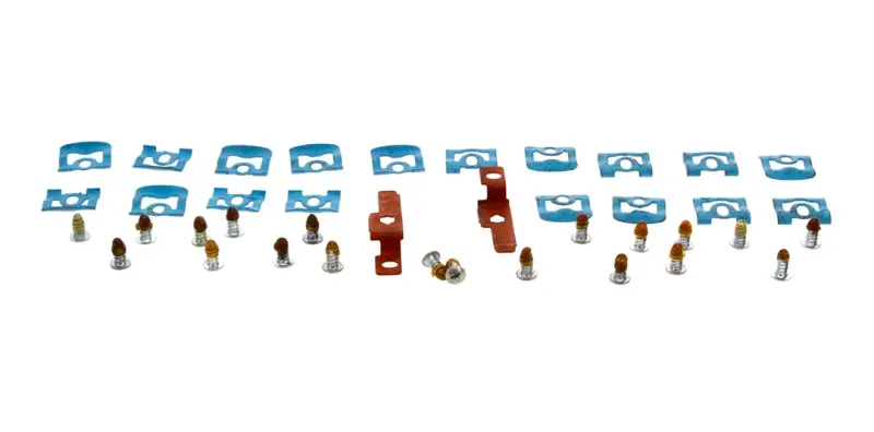 Back Glass Molding Clips & Screw Set (20pcs) - 70 Barracuda Challenger Coupe