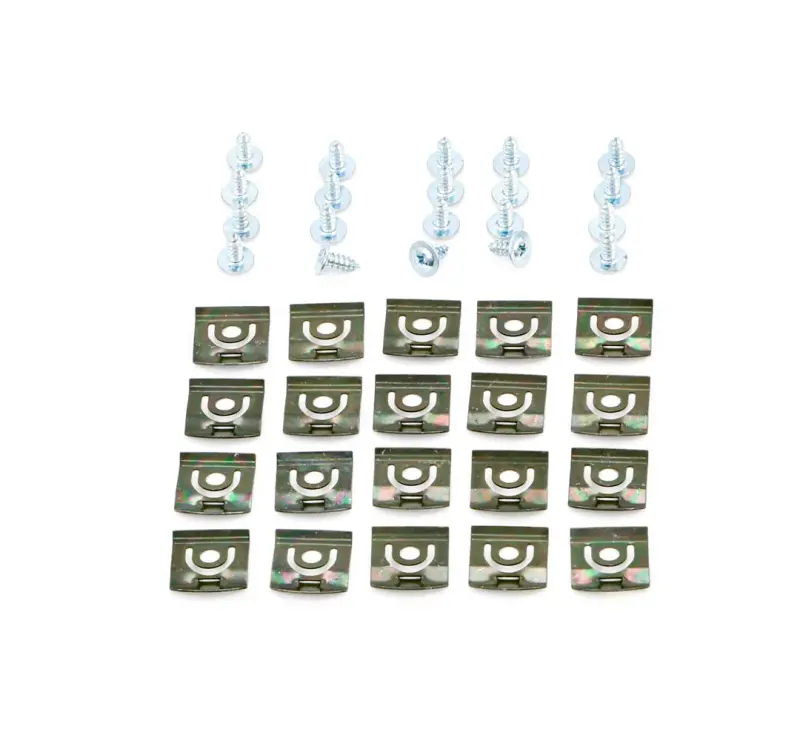 Back Glass Molding Clip Set (40pcs) - 66-67 Dodge Plymouth B-Body 2DR Hardtop