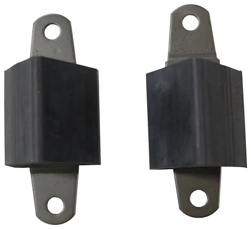 Frame Rail Bumpers (2" Triangular) - Pair - 70-72 E-Body; 71-72 B-Body