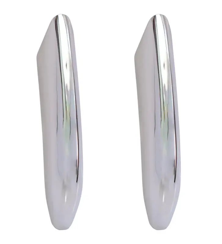 Rear Bumper Guards - Chrome - Pair - 67-68 Camaro Standard