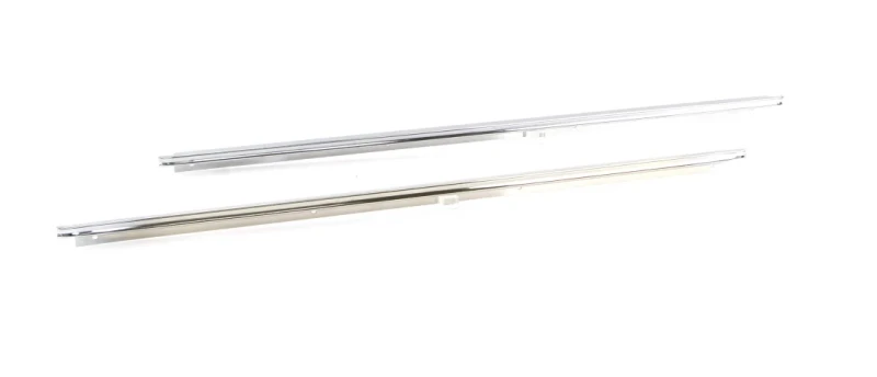 Front Door Panel Trim / Retainer Set - Chrome - 67-71 Chevy GMC C/K Pickup Blazer Jimmy