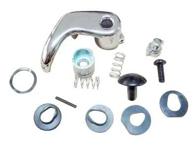 Vent Window Handle w/ Black Knob - RH - 89-91 Chevy GMC C/K Squarebody Truck; 89-91 Blazer Jimmy Suburban