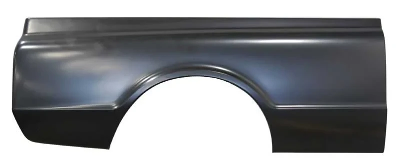Bedside w/o Stake Pocket Holes w/o Side Marker Lamp Holes - RH - 67-72 Chevy GMC C/K Fleetside Short Bed Pickup