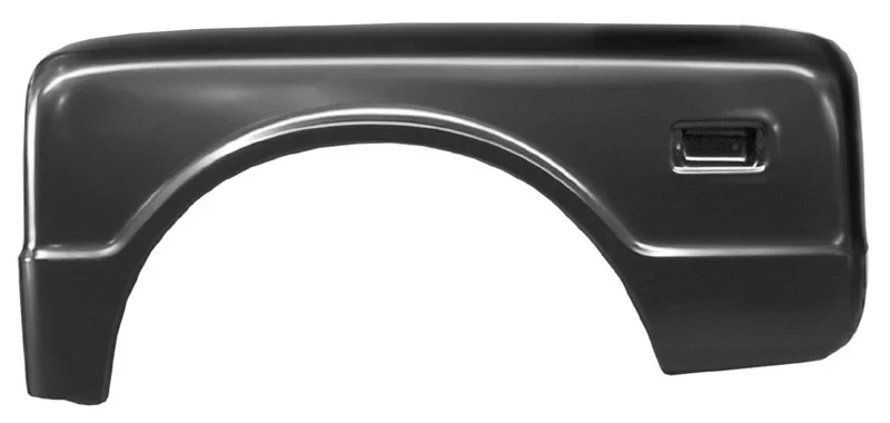 Rear Fender - LH - 68-72 Chevy GMC C/K Stepside Pickup (67 Requires Modification)