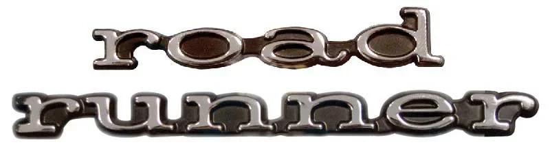 Door Emblem Set - Road Runner - 69 Plymouth  Roadrunner