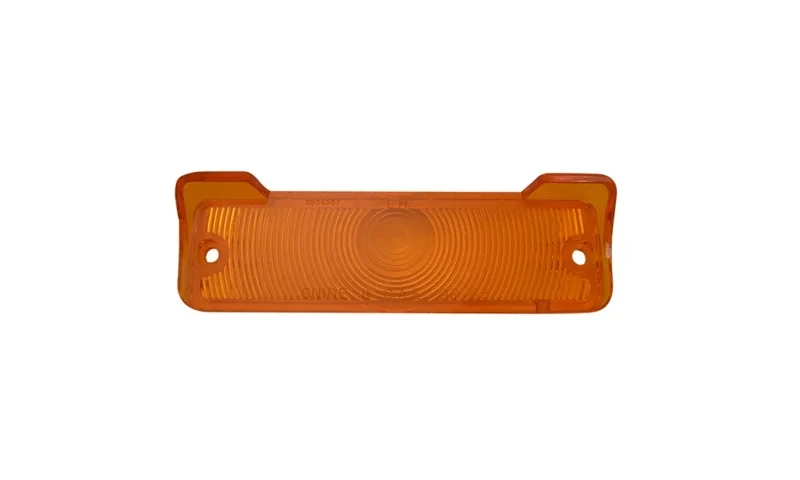 Parking Lamp Lenses - Amber - Pair - 65 Chevy II Nova