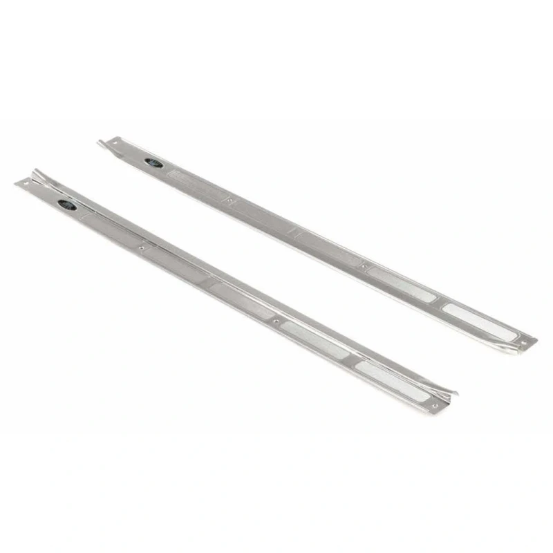 Door Sill Plates - Fisher Logo Tag - Pair- 70-72 Camaro