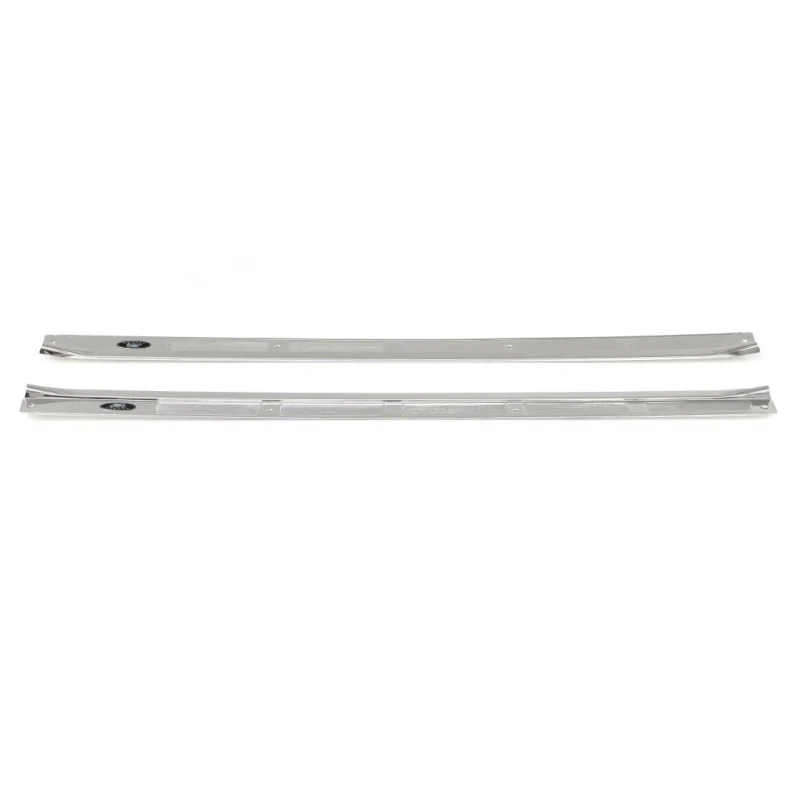 Door Sill Plates - with Fisher Logo - Pair- 73-81 Camaro