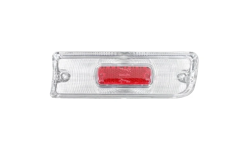 Backup Lamp Lenses - with Red Reflector - Pair - 64 Chevelle Malibu