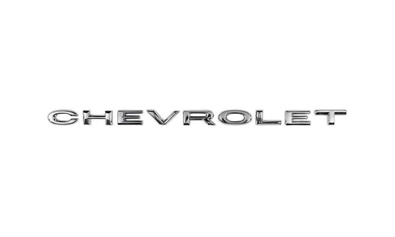 Hood Letters - "CHEVROLET" - 65 Chevelle El Camino