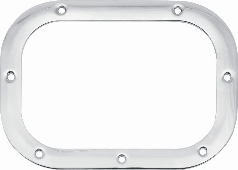 Shift Boot Plate - Chrome - 4-Speed - 62-67 Chevy II Nova