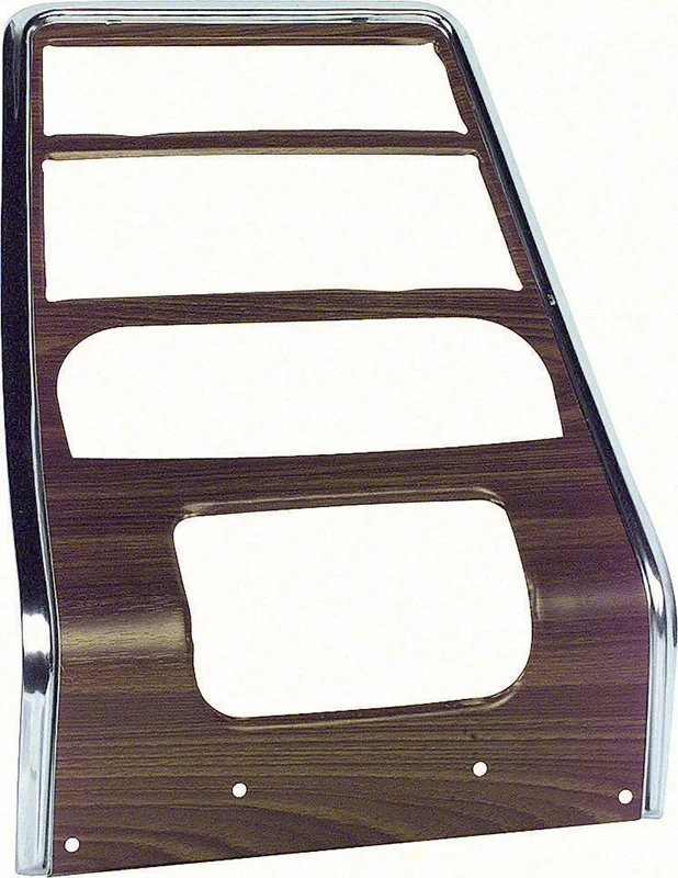 Center Dash Panel - Walnut with A/C - 67 Firebird