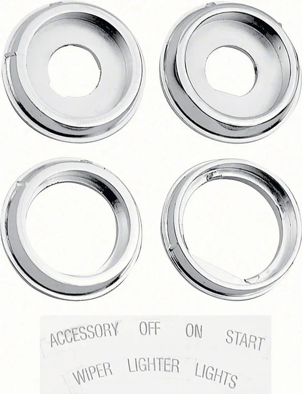 Dash Bezel Set with Stickers - 67 Camaro Firebird