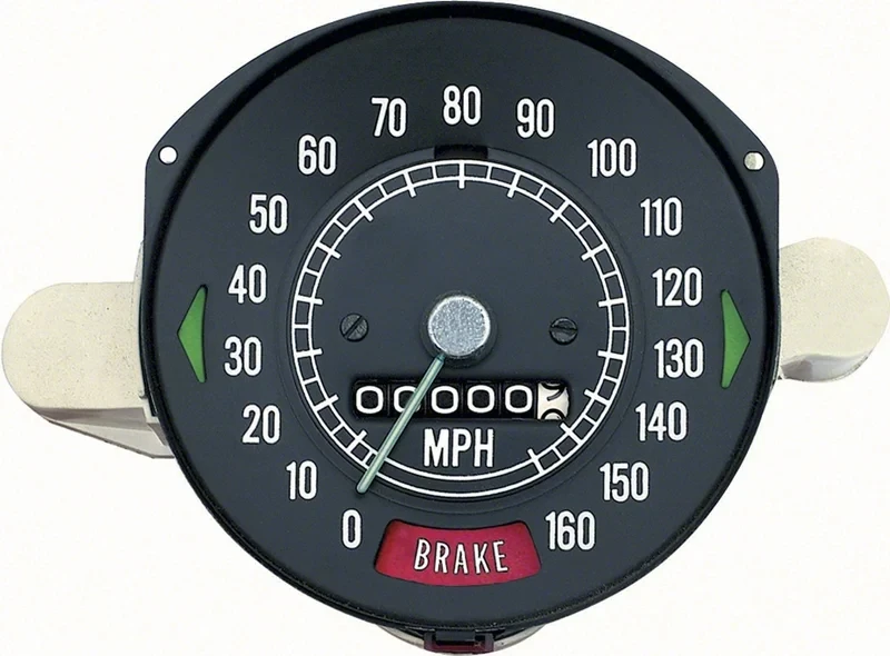 Speedometer - 160 MPH - 69 Firebird