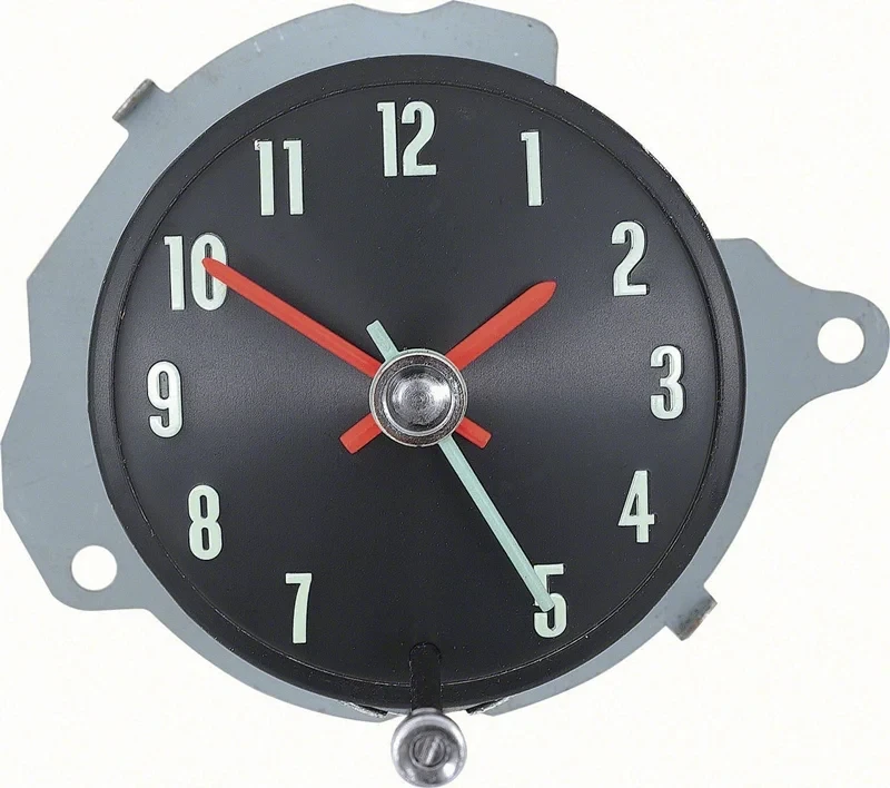 Clock Assembly - In-Dash with Warning Lights - 68 Chevelle El Camino
