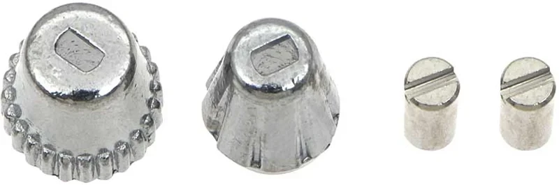 Clock or Trip Meter Reset Knob Stem Set - 67-89 Camaro Firebird Nova Chevelle CK Truck