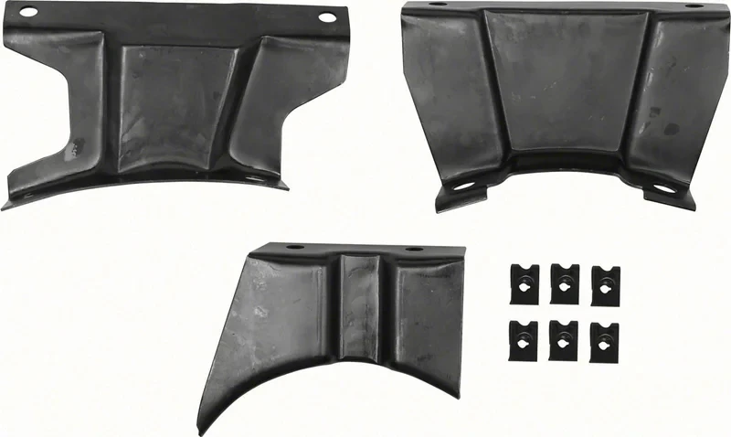 Console  Brackets - 3 Piece Set with Hardware  for Auto Trans - 70-72 Camaro