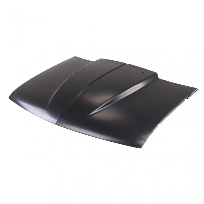 Hood - 2" Raised Curved Cowl - 94-04 Chevy GMC S10 Pickup Sonoma; 95-04 S10 Blazer S15 Jimmy
