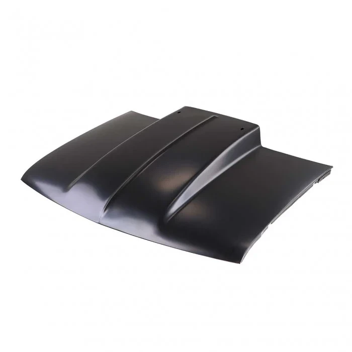 Hood - 4" Raised Straight Cowl - 94-04 Chevy GMC S10 Pickup Sonoma; 95-04 S10 Blazer S15 Jimmy