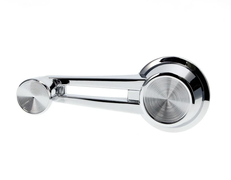 Window Crank Handle - Double Arm Clear Knob - LH or RH - 64 Chevelle Malibu El Camino