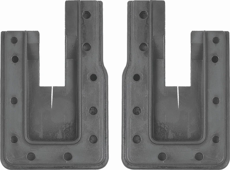 Door Jamb Rubber U-Seals - Pair - 66-67 Chevy II Nova Coupe