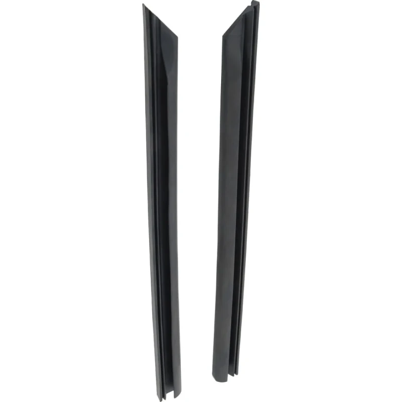 Quarter Window Vertical Weatherstrips - Pair - 66-67 Chevy II Nova 2DR Coupe