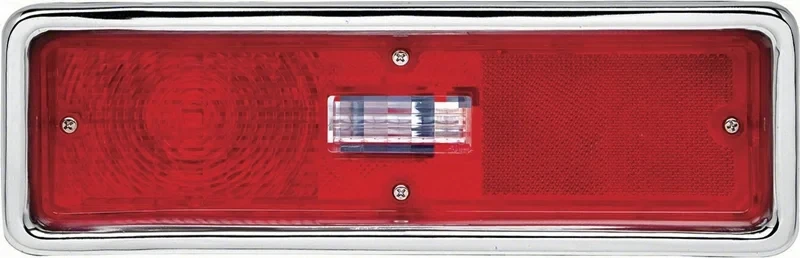Tail Lamp Assembly - LH (early 71 with small Backup Lens) - 70-71 Nova